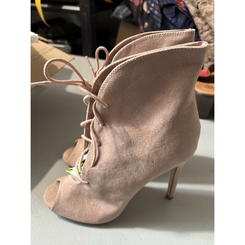Madison Open Toe Heels Size 6.5